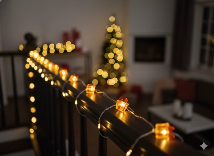 Svjetlosni LED lanac pokloni 20 LED na baterije