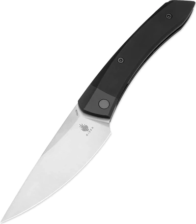 Džepni nož Kizer Momo 10,6 cm, satenska oštrica, crni aluminij