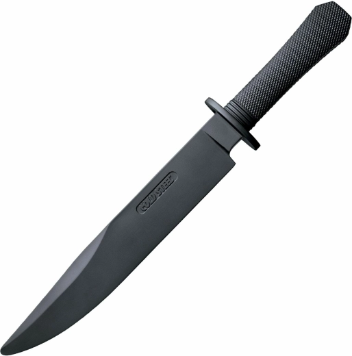 Cold Steel Rubber Training Laredo Bowie trening nož 26,6 cm, crni, Santoprene