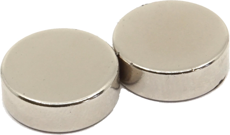 Neodimijski valjak 15 × 5 mm (2 kom)