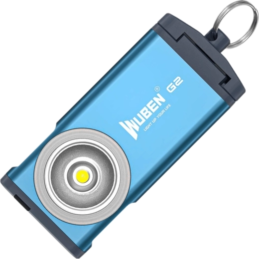 Wuben G2 Blue mini svjetiljka za ključeve 500 lm plava