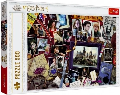 Puzzle Harry Potter 500 dijelova Spomenici iz Hogwartsa Trefl