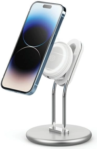 Magnetno postolje za telefon MagSafe SODI SIM300, srebrno