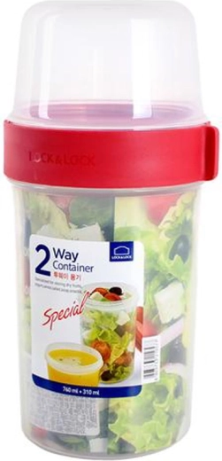 Posuda za hranu LOCK&LOCK 2u1 1070 ml (760 + 310 ml)