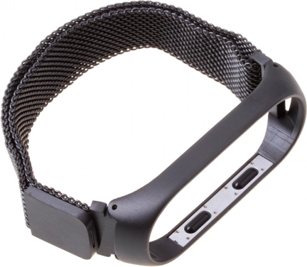 Xiaomi Mi Band 3/ Xiaomi Mi Band 4 magnetska narukvica - crna