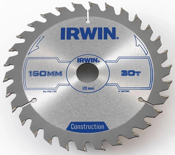Pila IRWIN 150 mm, 30 zuba, tanki rez za drvo