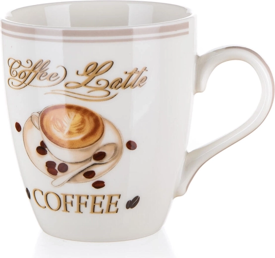Keramička šalica Espresso 240 ml s motivom kave