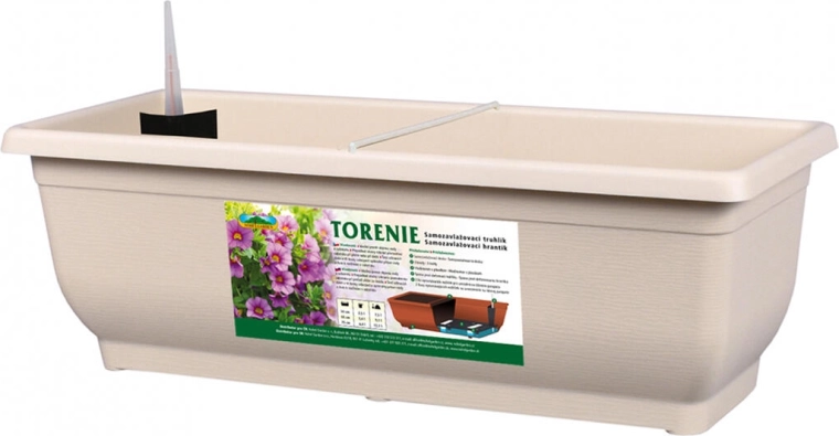 Samozalijevajuća žardinjera TORENIE Modern 60 cm svijetlosmeđa