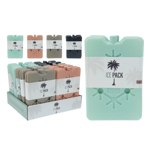 Set rashladnih uložaka za prijenosne hladnjake i termo torbe (2 kom)