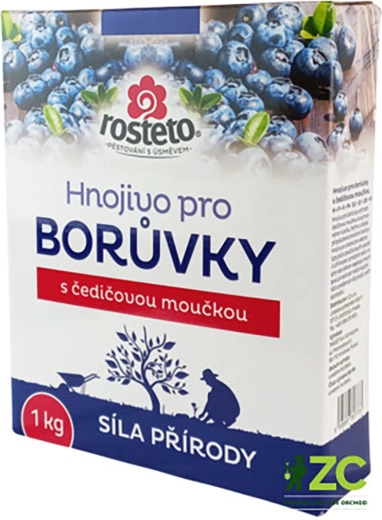 Gnojivo Rosteto s brašnom od bazalta za borovnice 1 kg