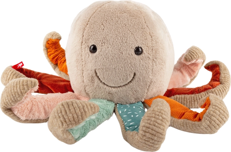Sigikid prva plišana hobotnica patchwork 26 cm