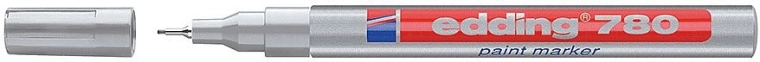 Lakirani marker srebrni Edding 780, 0,8 mm