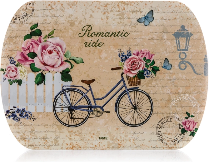 Podmetač Romantic ride od pluta 39 × 28 cm
