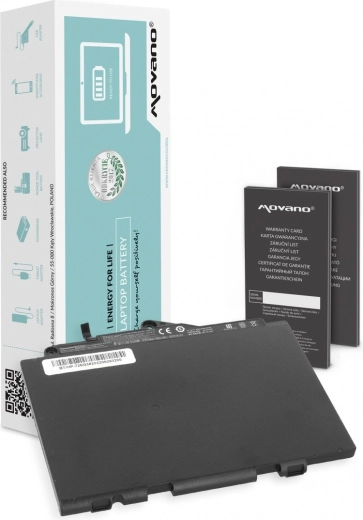 Movano baterija SN03XL za HP EliteBook 725/820 G3 (4000 mAh, 44 Wh)