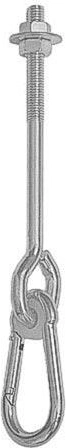Kuka za ljuljačku M12 × 110 mm, nosivost 70 kg