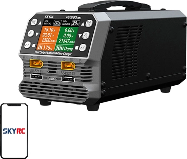 Dvokanalni punjač litijevih baterija SKYRC PC1080neo 1080 W