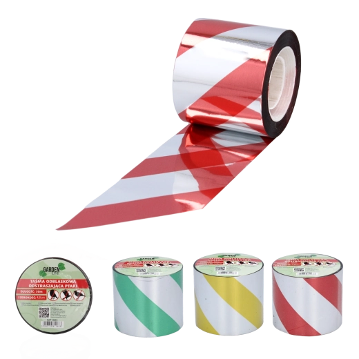Reflektirajuća traka protiv ptica 50 m × 4,8 cm (mješavina boja)