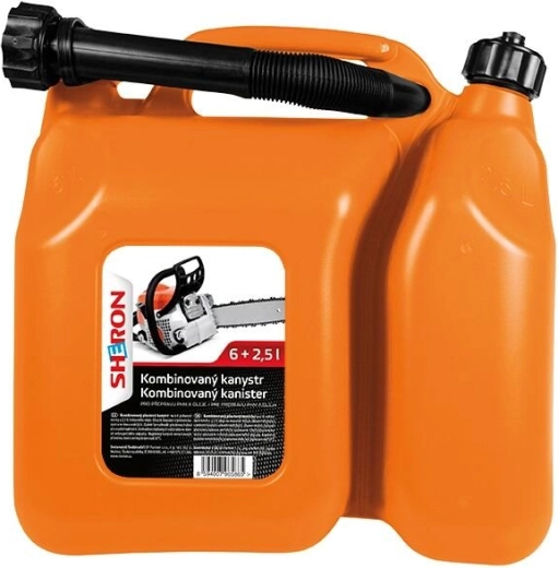 Kombinirani kanister za gorivo 6 l + 2,5 l za ulje