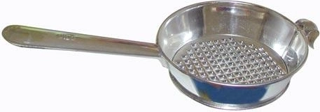 Cjedilo za jetrenu rižu 14 cm, pocinčani lim