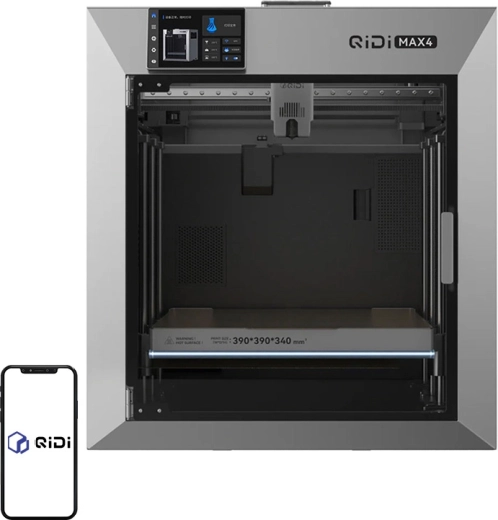 QIDI Max 4 zatvoreni 3D pisač s grijanim kućištem