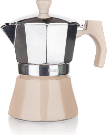 Moka posuda CAMPI 6 šalica – boja slonovače
