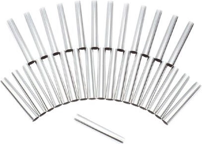 Ravne kalupe za roladice za pečenje 8 cm, set 30 kom