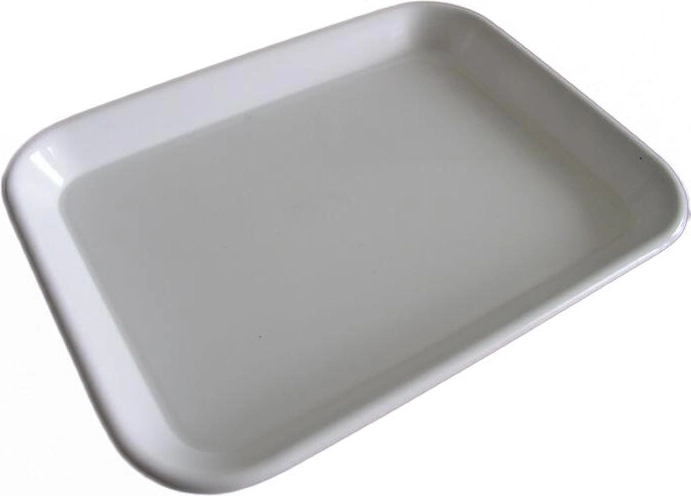 Plastičan poslužavni pladanj 20 × 15 × 2 cm – mix boja