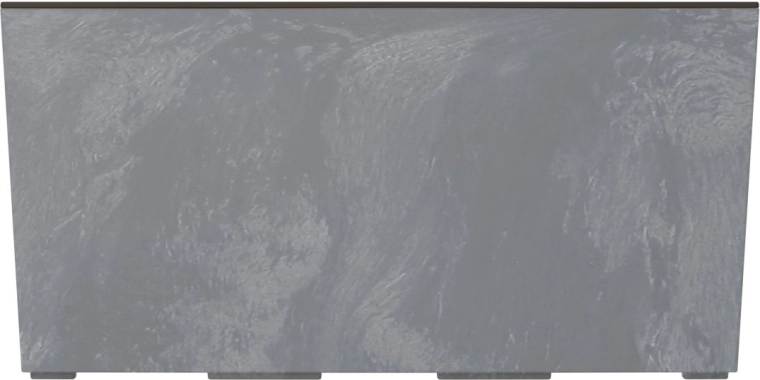Žardinijera s uloškom URBI Case Beton Effect 58 cm marengo