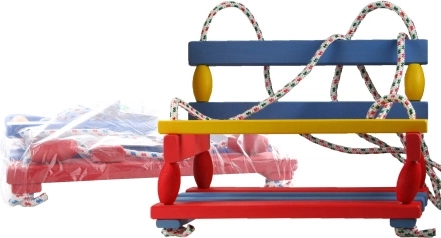 drvena ljuljačka za djecu i odrasle, prirodno drvo 40 × 30 cm