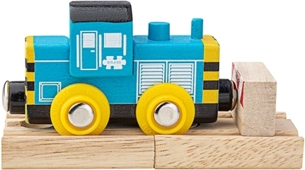 Bigjigs Rail drvena dizelska manevrirka klase 7