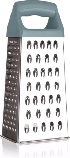 Piramidalno ribežalo od nehrđajućeg čelika 21 cm s plastičnom drškom OLIVE CULINARIA