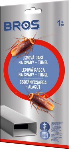 Ljepljiva klopka za žohare BROS tunel 1 kom