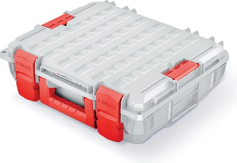 Kutija za alat C Block Pro Limited Edition 45 × 38 × 13,5 cm siva s pjenastom ispunom