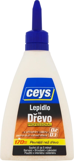 Ljepilo za drvo PROFESSIONAL CEYS D2/D3 250 g