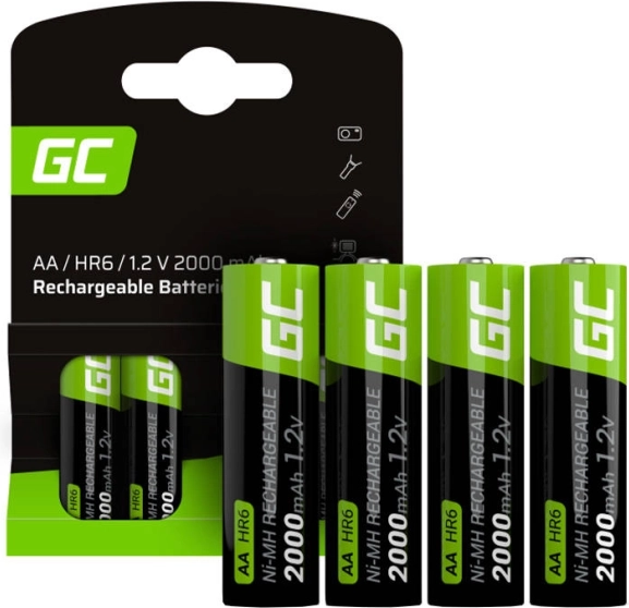 Punjive baterije AA 2000 mAh Green Cell Sticks (4 kom)