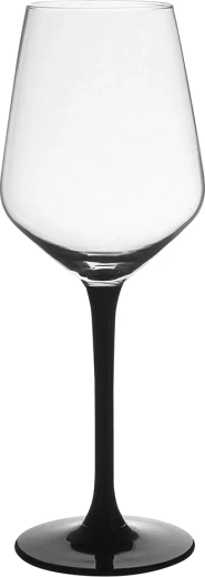 RUBIN Black set čaša za bijelo vino 290 ml, 6 kom