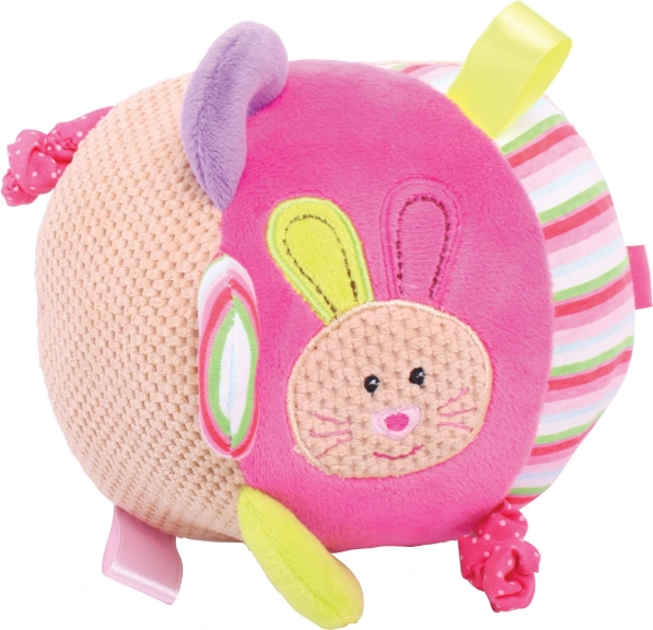 Tekstilna motorička lopta za bebe Zeko Bella