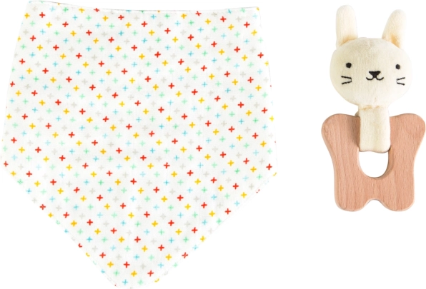 Petit Collage Set Zeko grickalica i podbradak