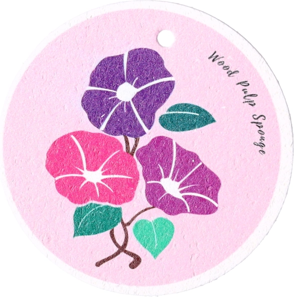 Prirodna spužva za posuđe ljubičasta