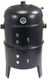 Multifunkcionalni roštilj 3 u 1 s vodenom kupkom, promjer 40 cm, visina 75 cm