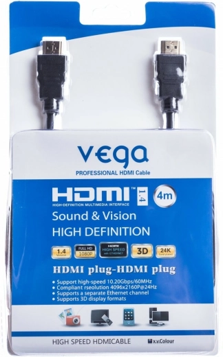 HDMI kabel 4 m 10,2 Gb/s crni