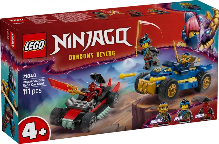 Lego Ninjago utrka Rogue vs. Drix (71840)