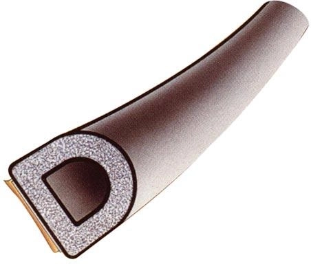 Brtva za prozore i vrata EPDM D 9×8 mm, bijela, samoljepljiva Trelleborg (100 m)