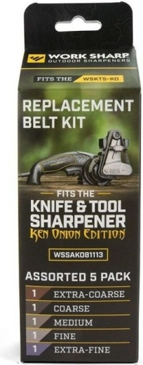 Work Sharp set brusnih traka za Ken Onion Edition, 5 kom