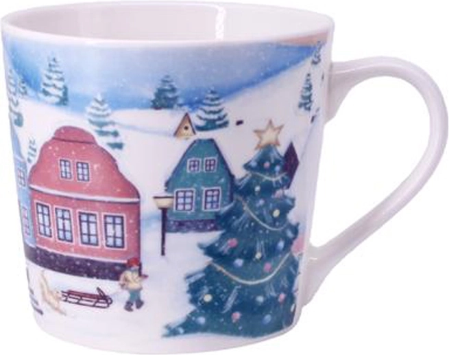 Keramička šalica Seosko selo 400 ml
