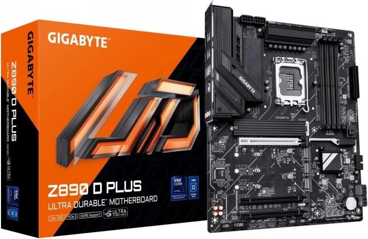 Gigabyte Z890 D plus ATX matična ploča za Intel LGA1851