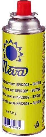 Plinska kartuša 227 g s ventilom MEVA