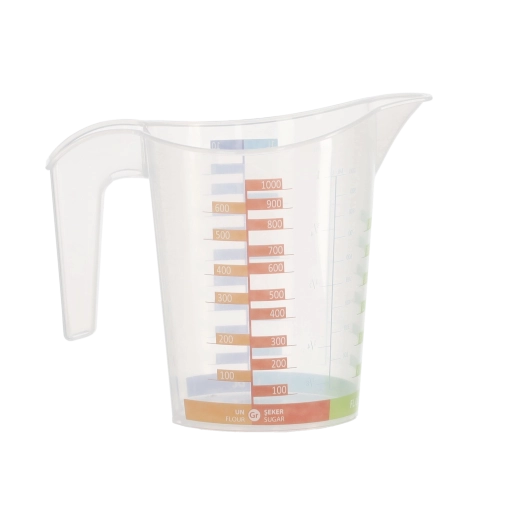 Plastični mjerni vrč 1 l s ručkom