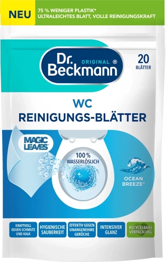 Dr. Beckmann maramice za čišćenje WC-a Ocean Breeze, 20 kom