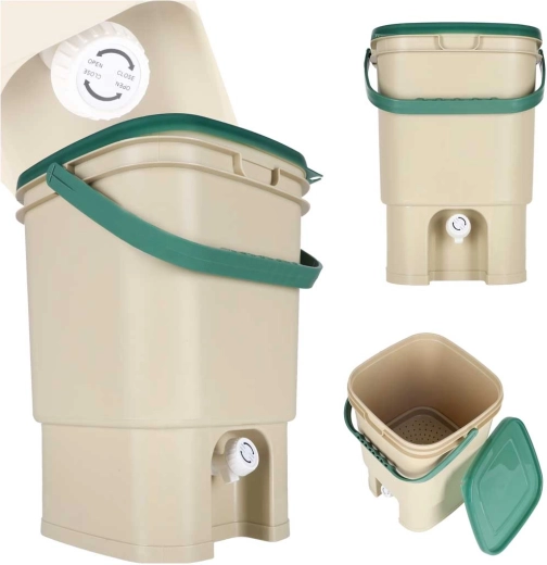 Kućni kuhinjski komposter 15 l s pipcem